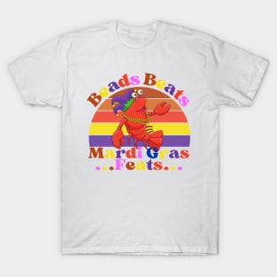 Mardi Gras Beads T-Shirt